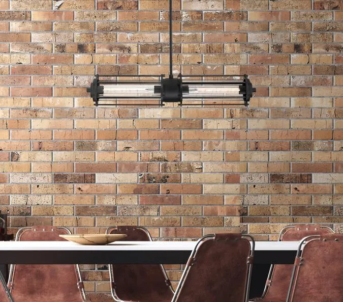 Marlowe Two-Light LED Indoor Pendant, Matte Black Finish